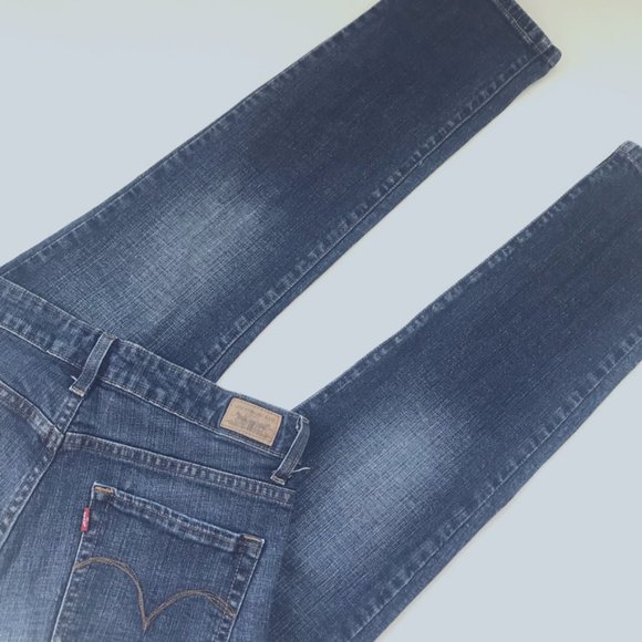 Levi’s  Skinny Mid Rise Original Denim Jeans SZ 12 - Picture 5 of 11